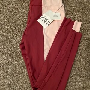 NWT Zara girls Sporty Collection leggings size 11/12